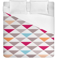 Zappwaits Triangle Duvet Cover (king Size) by zappwaits