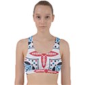 Motif Back Weave Sports Bra View1