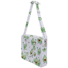 Cute Seamless Pattern With Avocado Lovers Cross Body Office Bag