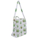 Cute seamless pattern with avocado lovers Crossbody Backpack View2