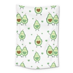 Cute Seamless Pattern With Avocado Lovers Small Tapestry by BangZart