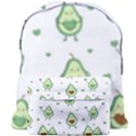 Cute seamless pattern with avocado lovers Giant Full Print Backpack View1