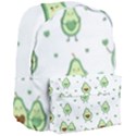 Cute seamless pattern with avocado lovers Giant Full Print Backpack View3