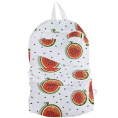 Seamless-background-pattern-with-watermelon-slices Foldable Lightweight Backpack by BangZart