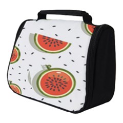 Seamless-background-pattern-with-watermelon-slices Full Print Travel Pouch (small) by BangZart