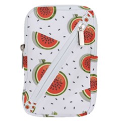 Seamless-background-pattern-with-watermelon-slices Belt Pouch Bag (large) by BangZart