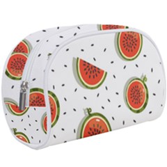 Seamless-background-pattern-with-watermelon-slices Makeup Case (large)