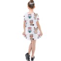 Cute cartoon boho animals seamless pattern Kids  Simple Cotton Dress View2