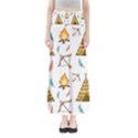 Cute cartoon native american seamless pattern Full Length Maxi Skirt View1