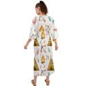 Cute cartoon native american seamless pattern Grecian Style  Maxi Dress View2