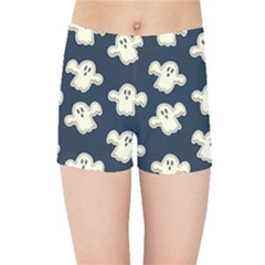 Hand Drawn Ghost Pattern Kids  Sports Shorts by BangZart