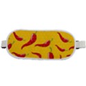 Chili vegetable pattern background Rounded Waist Pouch View2