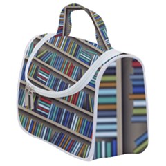 Bookshelf Satchel Handbag by BangZart