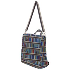 Bookshelf Crossbody Backpack by BangZart