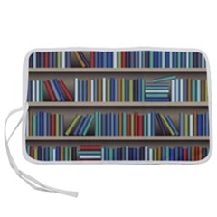 Bookshelf Pen Storage Case (l) by BangZart