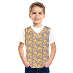 Yellow Mushroom Pattern Kids  Sportswear