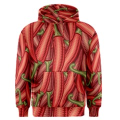 Seamless Chili Pepper Pattern Men s Core Hoodie by BangZart