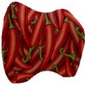 Seamless chili pepper pattern Velour Head Support Cushion View3