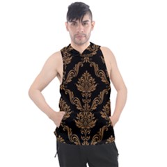 Vintage Pattern Men s Sleeveless Hoodie by BangZart