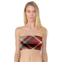 Tartan Scotland Seamless Plaid Pattern Vector Retro Background Fabric Vintage Check Color Square Bandeau Top by BangZart