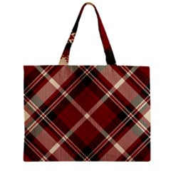 Tartan Scotland Seamless Plaid Pattern Vector Retro Background Fabric Vintage Check Color Square Zipper Mini Tote Bag by BangZart