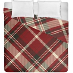 Tartan Scotland Seamless Plaid Pattern Vector Retro Background Fabric Vintage Check Color Square Duvet Cover Double Side (king Size) by BangZart