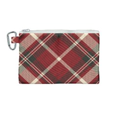 Tartan Scotland Seamless Plaid Pattern Vector Retro Background Fabric Vintage Check Color Square Canvas Cosmetic Bag (medium) by BangZart