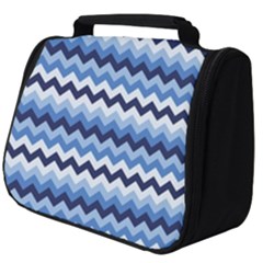 Zigzag Pattern Seamless Zig Zag Background Color Full Print Travel Pouch (big) by BangZart