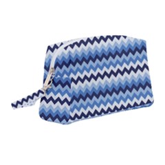 Zigzag Pattern Seamless Zig Zag Background Color Wristlet Pouch Bag (medium) by BangZart