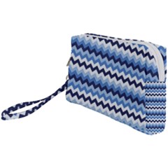 Zigzag Pattern Seamless Zig Zag Background Color Wristlet Pouch Bag (small) by BangZart