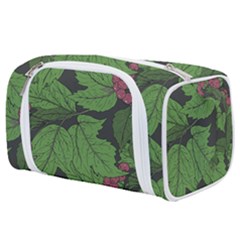 Seamless Pattern With Hand Drawn Guelder Rose Branches Toiletries Pouch by BangZart