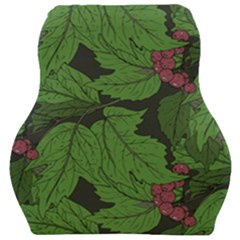 Seamless Pattern With Hand Drawn Guelder Rose Branches Car Seat Velour Cushion  by BangZart