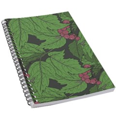 Seamless Pattern With Hand Drawn Guelder Rose Branches 5 5  X 8 5  Notebook by BangZart