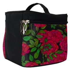 Seamless Pattern With Colorful Bush Roses Make Up Travel Bag (small) by BangZart