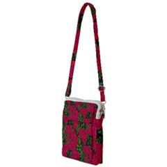 Seamless Pattern With Colorful Bush Roses Multi Function Travel Bag by BangZart