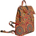 Bright seamless pattern with paisley elements hand drawn wallpaper with floral traditional Buckle Everyday Backpack View2