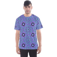 Floral Seamless Pattern Men s Sport Mesh Tee