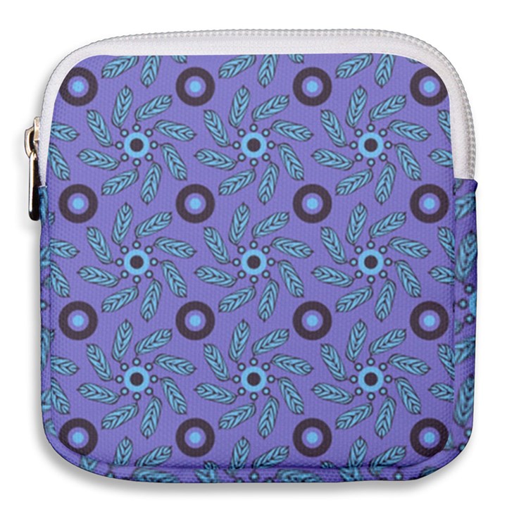 Floral seamless pattern Mini Square Pouch