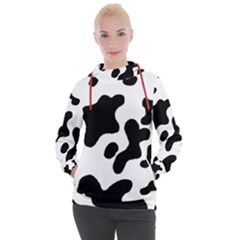 Cow Pattern Women s Hooded Pullover