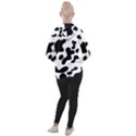 Cow Pattern Women s Hooded Pullover View2