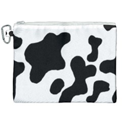 Cow Pattern Canvas Cosmetic Bag (xxl)