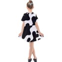 Cow Pattern Kids  Short Sleeve Shirt Dress View2