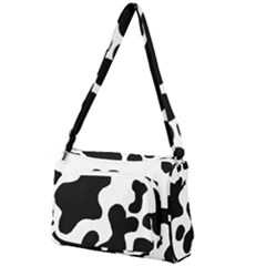 Cow Pattern Front Pocket Crossbody Bag by BangZart