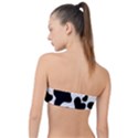 Cow Pattern Classic Bandeau Bikini Top  View2