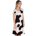 Cow Pattern Classic Short Sleeve Dress View3