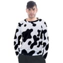 Cow Pattern Men s Long Sleeve Raglan Tee View1