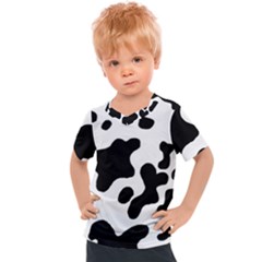 Cow Pattern Kids  Sports Tee