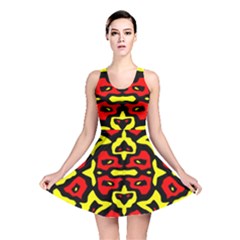 Rby-166 2 Reversible Skater Dress by ArtworkByPatrick