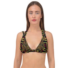 Rby-163 1 Double Strap Halter Bikini Top by ArtworkByPatrick