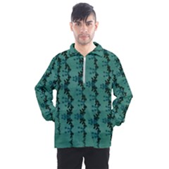 Branches Of A Wonderful Flower Tree In The Light Of Life Men s Half Zip Pullover by pepitasart